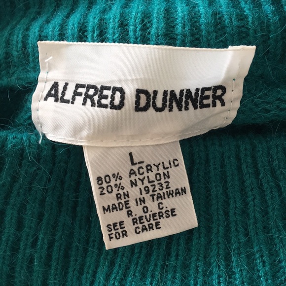 Italian style floral Flower green pink sweater - Picture 4 of 7